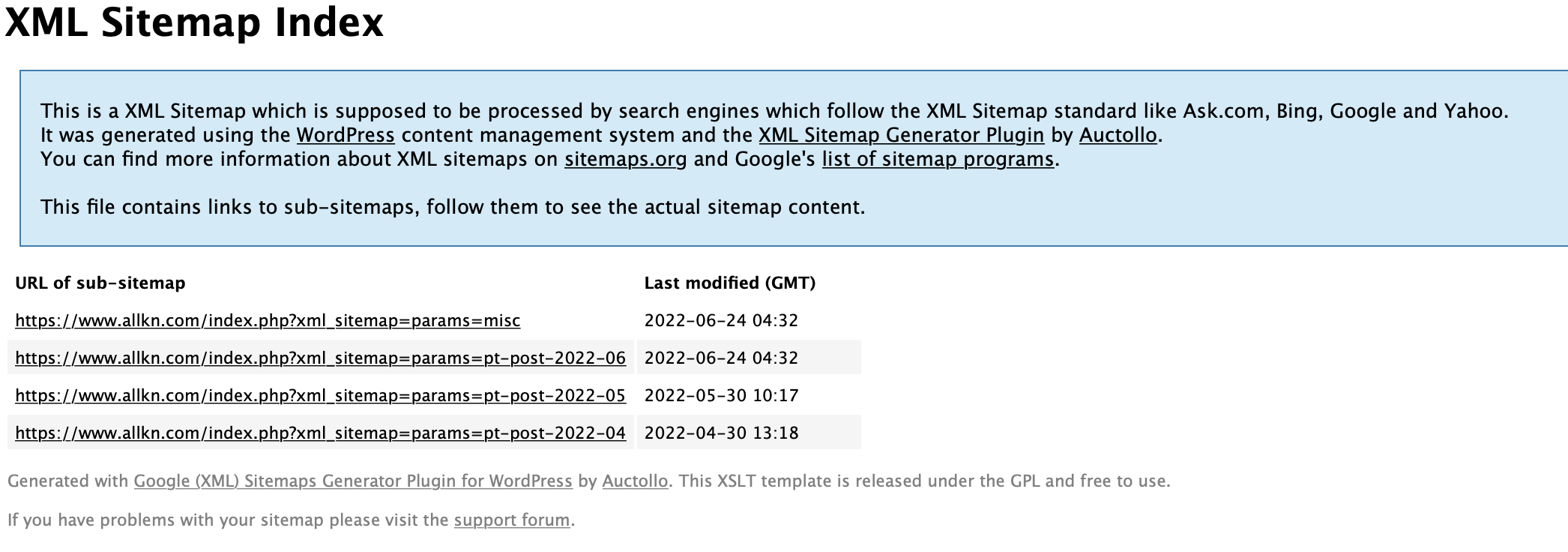 Google Search Console にサイトマップの登録8